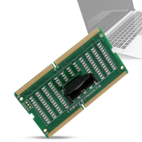 DBEIXIWEI DDR4 New Laptop Desktop PC Memory RAM Module Analyzer, Diagnostic Analyzer LED Tester Card, Easy Plug