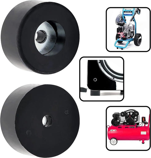 192310GS Air Compressor Anti Vibration Foot Pad, Rubber Feet for Compressors, Generators, Pressure Washers (8/Pack)