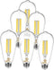 DAYBETTER 6 Pack Vintage LED Edison Bulbs, E26 Dimmable LED Bulb, 60