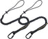 TRSMIMA Safety Tether Lanyard Tool - 2 Pack Retractable Fall Protection Lanyard with Aluminum Carabiner