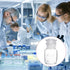 PATIKIL 60mL Reagent Media Bottle, 1Pcs Round Graduated Storage Bottle with Clear Cap for Home, Chemistry Lab