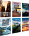 Motivational Wall Decor, Positive Affirmations, Set of 6 Inspirational Posters for Office Decor