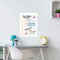 The Peel People Dry Erase Board, Large Notepad Paper Design Whiteboard for School Presentations or Classroom