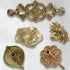 Aoleegatt Pure Copper Exquisite Flower Leaf Shaped Handle for Drawer Cabinet Door Bedside