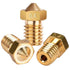 E3D Nozzles, ExcelFu M6 0.4mm Brass Nozzle for 1.75mm Filament E3D V5-V6 3D Printer, Pack of 20