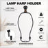 7.5 Inch 2 Set PATIKIL Lamp Harp Kit with Finial, Detachable Lamp Shade Bracket Holder, DIY Lighting Accessories