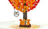 CUTPOPUP Anniversary Card Pop Up, 3D Valentines Day Greeting Card (Squirrel Couple Heart Tree)