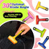 1 Pack 5 DIYSELF-Razor-Blade-Scraper, Razor Blade Scraper, Extra PCS Orange Plastic Blades, Razor Blade Scraper Tool