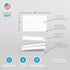 Home Advantage 4x6 Ruled Index Cards - 50 Pack Lined Notecards Made with Heavy Duty Cardstock for Flashcards