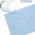 Mini Mouse Pad Small Size 2 Pack, Portable Blue Mouse Pad for Laptop, Cute Non Slip Rubber Base - 5.5 x 7 in