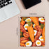 Generic Carrot Egg& Bacon Medley Non-Slip Mouse Pad, Polyester Desk Mat for Gaming Office Home