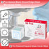 Microscope Slides Clear Glass 50 Pcs Pre-Cleaned Blank 1" x 3" with 100pcs Pre-Cleaned 20mm x 20mm Cover Slips