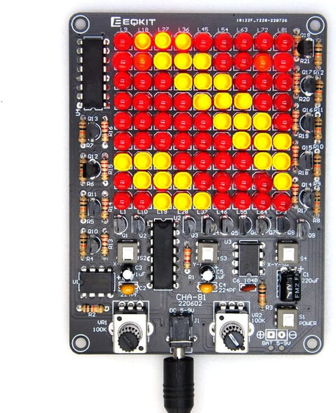 Gikfun LED Chaser Kit - Soldering Practice Kit PCB Board for School Learning Project EK1974
