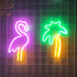 3-AA JYWJ Neon Light,USB or Battery Powered Neon Signs,LED Desktop Wall Decoration,Various Parties,Decoration