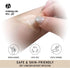 ECCO PURE (2in 5ft) Hydrocolloid Roll Cut-to-Size Protective Skin Tape, Gentle & Waterproof, Ayurvedic-Inspired Skin
