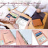 Business/Resume Portfolio Binder, Padfolio with 3 Ring Organizer, Legal Document Holder, Leather for Women/Men - RG