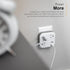 GE UltraPro 3-Outlet Surge Tap with USB, Outlet Extender, 1 USB-A, 1 USB-C, Adapter Spaced for Home or Office