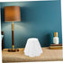 Unomor Fabric Scalloped Lampshade Replacement for Table Floor Wall Lamps Rustic Cloth Light Cover with Soft Diffused