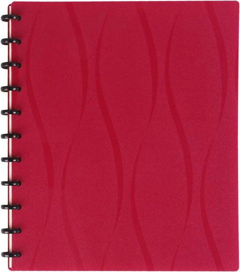 Eagle Discbound Notebook, Letter Size, Customizable Arc Notebook, Poly Plastic Cover, 60 Sheets Ruled Pages