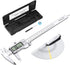Proster Digital Vernier Caliper 8inch Stainless Steel for Length, Width, Depth, Inner and Outer Diameter