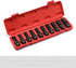 10 3/8" Set, 6 Metric,10-19mm CASOMAN PCS Drive Deep Standard Universal Impact Socket Point, CR-MO