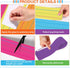 Faccito 120 Pack Sentence Strips, 3 x 36 Inch Dry Erase Ruled Rainbow Writing Strips for Classroom Office Supplies