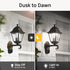 Dusk to Dawn LED Outdoor Light Bulbs 40W Equivalent, A19 Automatic On/Off Sensor Light Bulb Daylight 5000K, Dusk to Dawn Light Bulbs for Outdoor Lighting Porch Garage Backyard Patio, 4 Packs by Prosperbiz