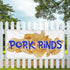 Fastasticdeals 4 Grommets 24x48Inches Vinyl Banner Multiple Sizes Pork Rinds Outdoor Advertising Printing G Restaurant