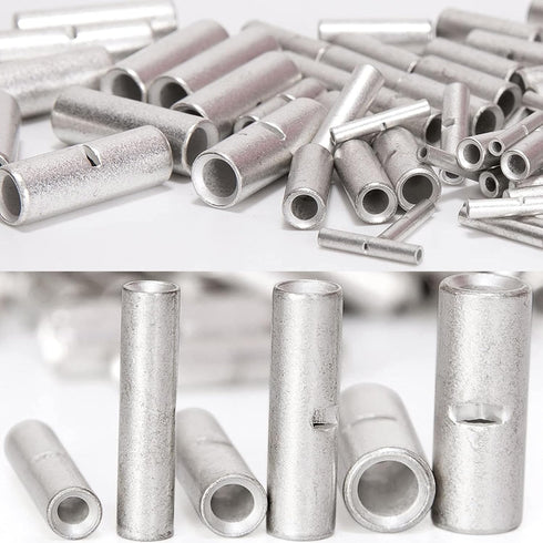 280 26-8 BAALA PCS Non Insulated Butt Connectors Kit, Gauge Butt Splice Connector Tinned Copper, Butt Connectors Crimp