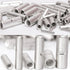 280 26-8 BAALA PCS Non Insulated Butt Connectors Kit, Gauge Butt Splice Connector Tinned Copper, Butt Connectors Crimp