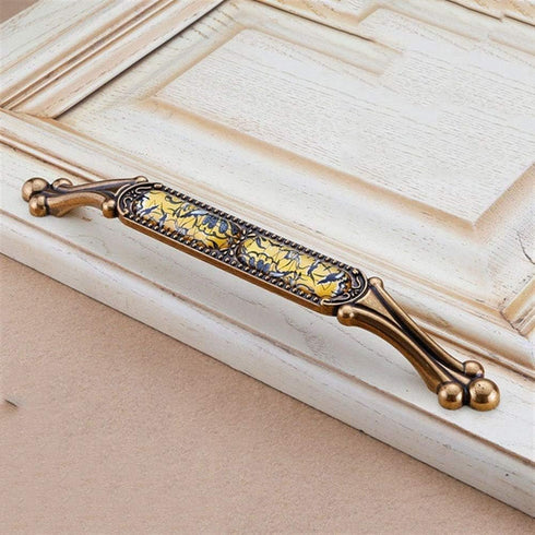 Pangyoo PYouo-Cabinet Handles Coffee Classic Minimalist Closet Wardrobe Door Handle, European Style Handle,