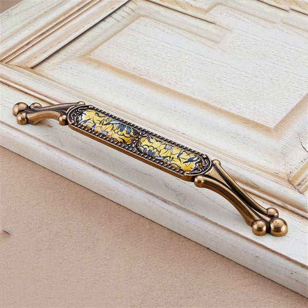Pangyoo PYouo-Cabinet Handles Coffee Classic Minimalist Closet Wardrobe Door Handle, European Style Handle,