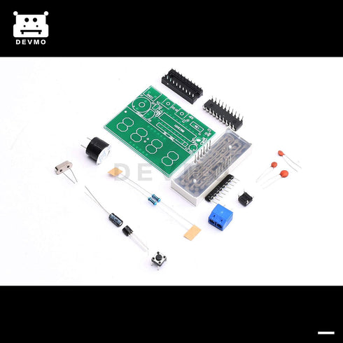 1set C51 Digital Electronic Clock, 4 Bits Electronic Production Suite, DIY Kits MC