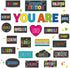 Classroom Affirmation Station Bulletin Board Set, Motivational Decor, Positive Affirmations Accents for Teachers,
