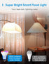 meross Smart Light Bulb BR30 Flood WiFi LED Bulbs Dimmable E26 Multicolor 2700K-6500K RGBCW Compatible with Apple