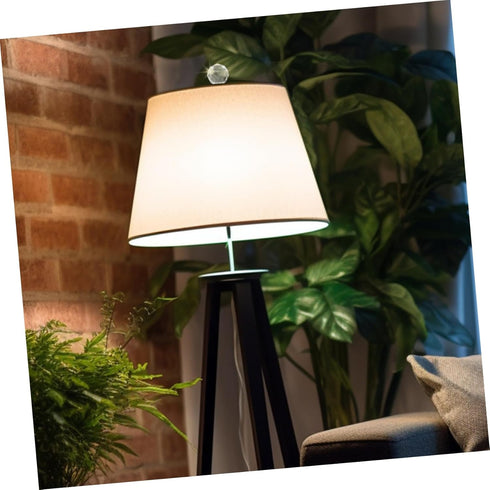 WHAMVOX Crystal Lamp Finial Cap Knob Modern Design for Table Floor Lamps Easy Installation