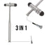 SURGICAL ONLINE 5 pcs Diagnostic Kit, Neuro Percussion Berliner Reflex Taylor Buck Hammer