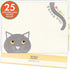 Set 25 Koko Paper Co Meow! Thank you! Cat Thank You Cards. of Cards and White Envelopes. Puur-fect Way to Say Thank