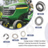 9040H Front Wheel Bushing to Bearing Conversion Kit for Craftsman/Poulan/Husqvarna Lawn Mower