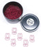 Tulip Flower Shaped Paper Clips, 100 Count Pink, Great for Collectors or Office Gift in Round Tin