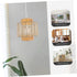 Cozy ABOOFAN Delicate Rustic Hanging Lamp Shade Easy Installation Natural Light Cover for Home Decor Floor Lamps Dining