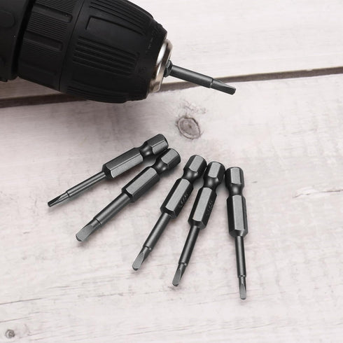 6pcs TA1.8-TA3 Triangle Screwdriver Bit, 1/4" Hex Shank, 2" Length Magnetic Tri-angle Power Tool