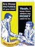 NobleWorks Jumbo Wallet J7353 - Funny Father's Day Card (8.5 x 11 Inch) - Big Appreciation Humor for Dads, Stepdads