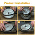 4 Pack 650721-00 Bandsaw Rubber Tires Replacement for Dewalt Band Saw and Milwaukee Bandsaw Pulley Tires DWM120 A02807