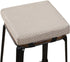 FANGMING 10/11/12/14/16 Inch 12"x12") Square Chair Cushion with Ties Non Slip Memory Foam Bar Stool Cushion Thick Seat