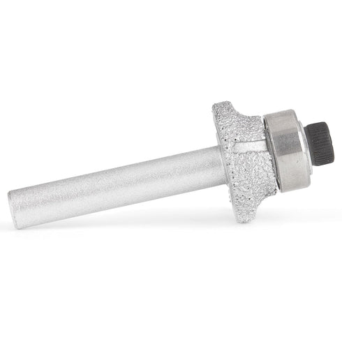 3mm 1/4 ILOVETOOL Radius Head Router bits Shank Diamond BRAZED Profile Wheel Router Bit Bullnose