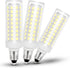 JD E11 LED Candelabra Bulbs, 75 Watt Equivalent, Dimmable, E11 7W, 750LM, Daylight White 6000K, Pack of 3