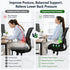 Tailbone CXC Memory Foam Seat Cushions for Office Chair Pressure Relief Seat Cushion for Desk Chair, Car, Wheelchair