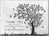 Elcer (40 Pack) Funeral thank you cards with envelopes Celebration of life Floral Tree acknowledgment memorial Sympathy
