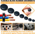 Grommet 70 Pack 7 Grommets Rubber Kit - Sizes Firewall Rubber Hole Plugs Rubber for Wiring, Automotive, Home